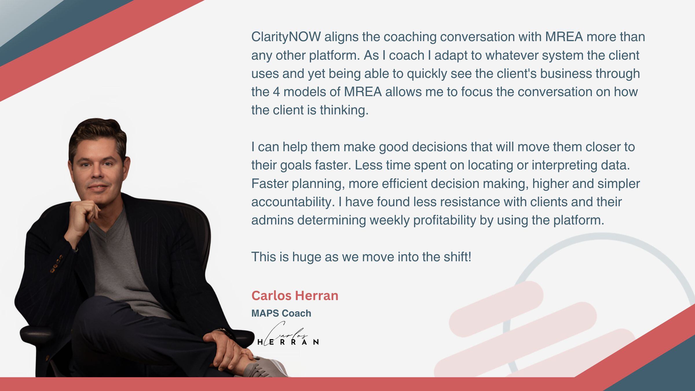 Client Reviews Carlos Herran